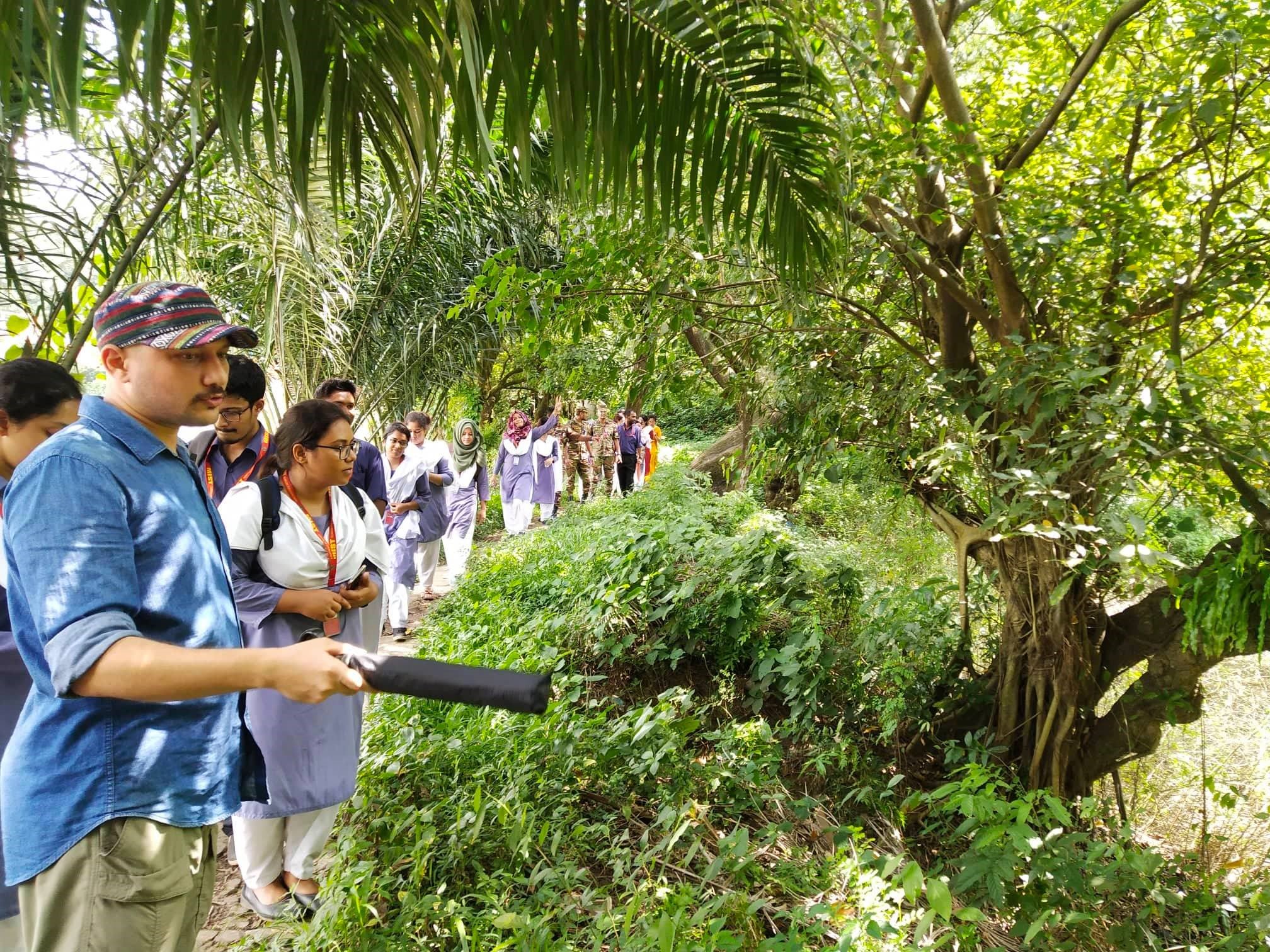 Training Visit to National Botanical Garden at Mirpur, Dhaka